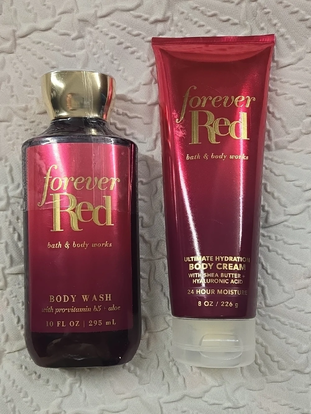 Bath & Body Works Forever Red Body Wash & Body Cream